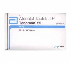 Tenormin 25 mg (14 pills)