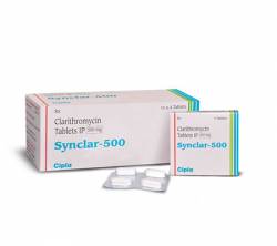Synclar 500 mg (4 pills)