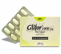 Glifor 1000 mg (100 pills)