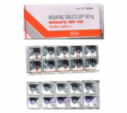 Modafil MD 100 mg (10 pills)