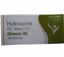 Zitarax 25 mg (200 pills)