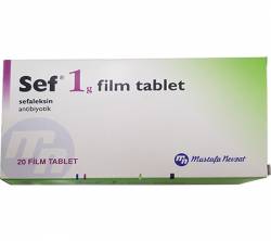 SEF 1000 mg (20 pills)