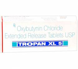 Tropan XL 5 mg (10 pills)