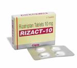 Rizact 10 mg (4 pills)