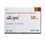 Allegra 30 mg (10 pills)