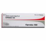 Ciprodac 500 mg (10 pills)
