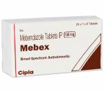 Mebex 100 mg (6 pills)