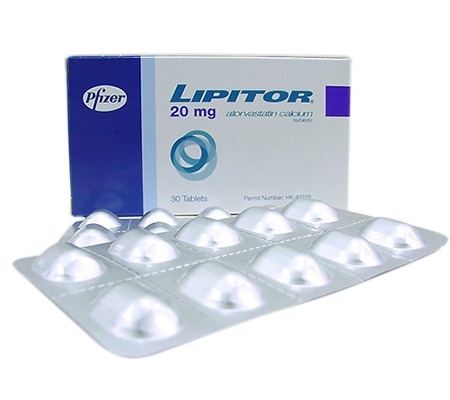 Lipitor 20 mg (30 pills)