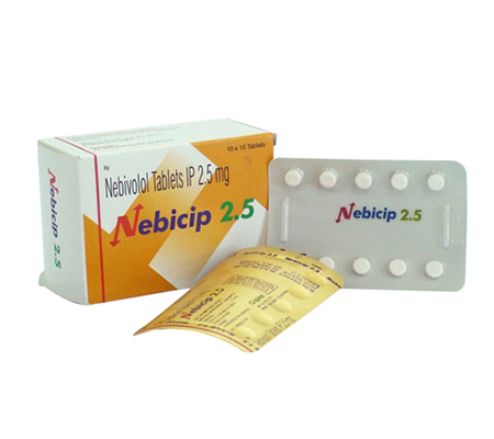 Nebicip 2.5 mg (10 pills)