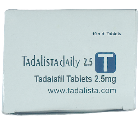 Tadalista 2.5 mg (10 pills)