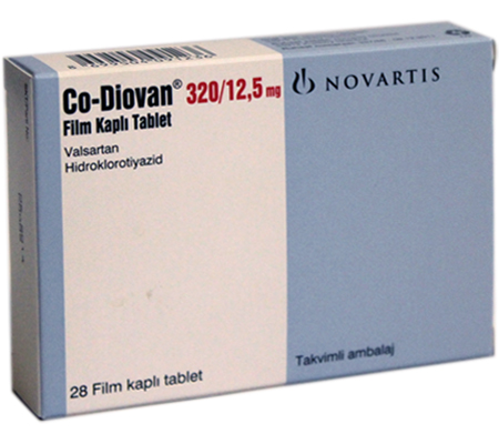 Co-Diovan 320 mg / 12.5 mg (28 pills)