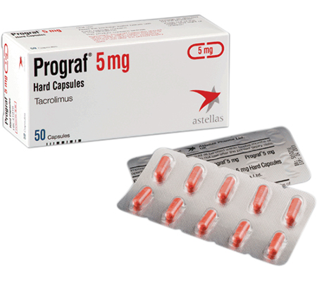 Prograf 5 mg (50 pills)