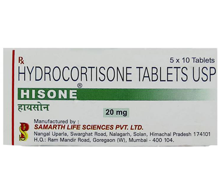 Hisone 20 mg (10 pills)